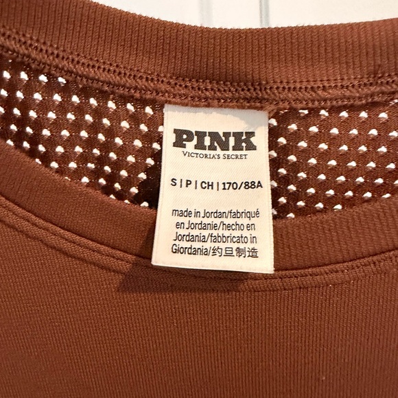 PINK Victoria's Secret Tan Muscle Tee - Picture 3 of 4